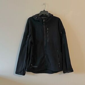 NEW Baerskin Tactical Fleece Hoodie Lite 4.0 Black L Zip